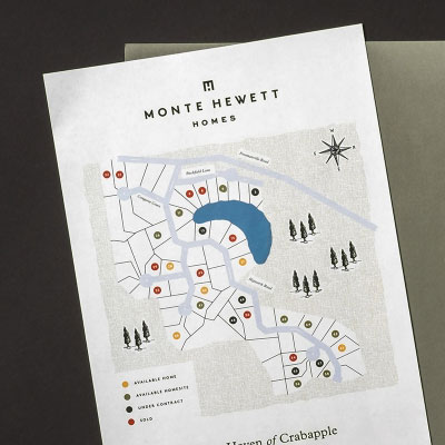 Simple Map Infographics for Monte Hewtitt by Matchstic
