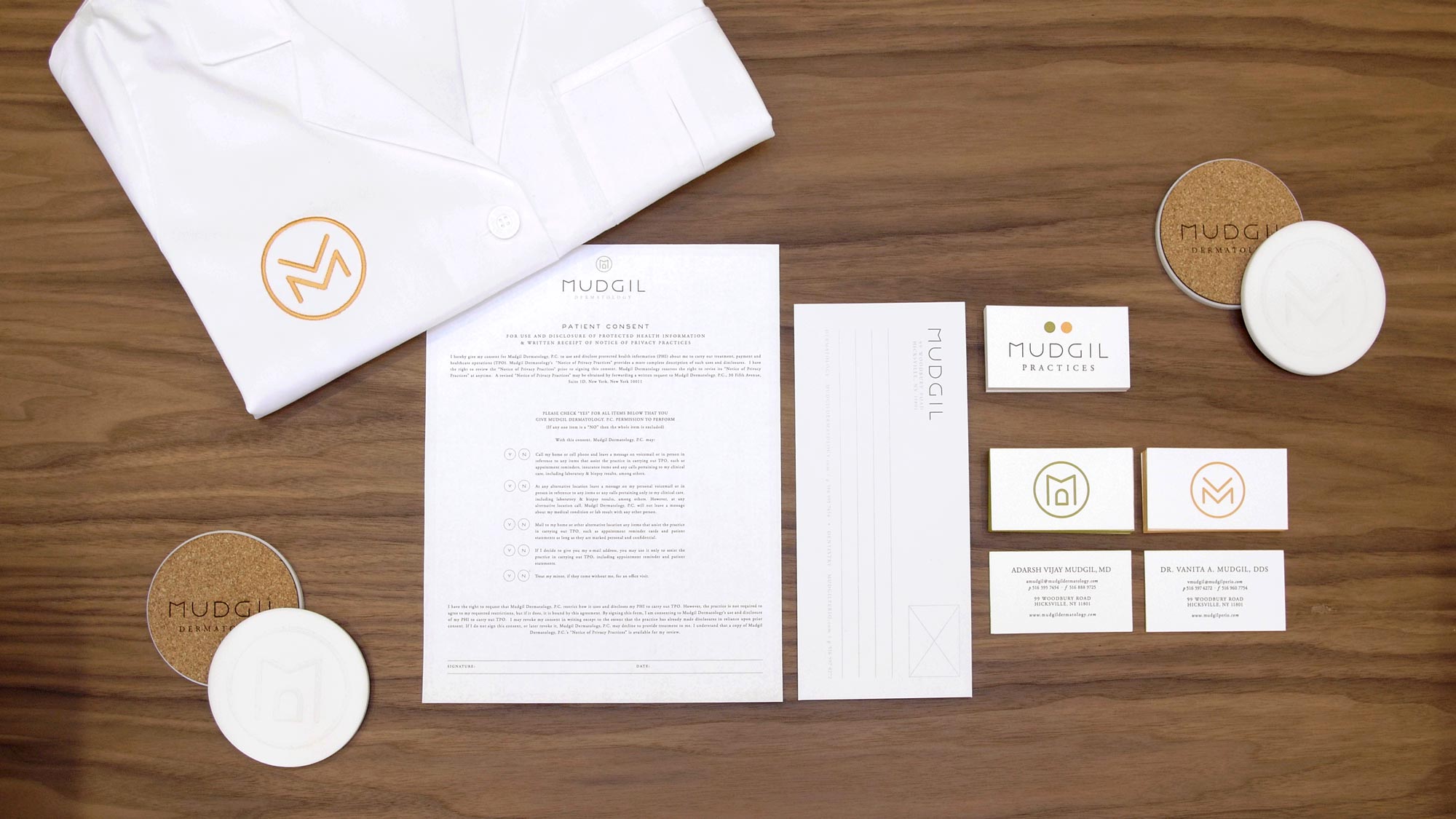 Modern Medical Practice Branding And Graphic Design Package