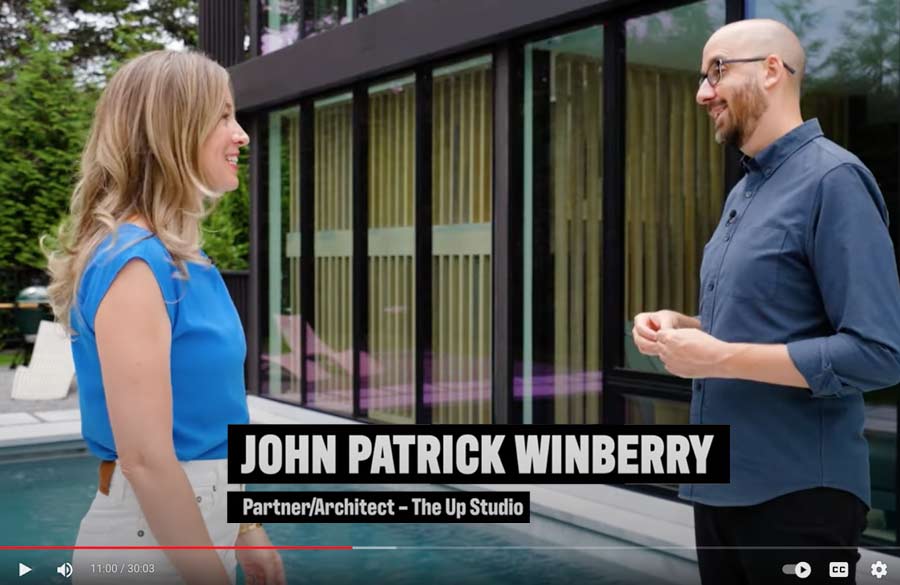 CBS America ByDesign: Architecture interview with John Patrick Winberry at Harbor Hideaway
