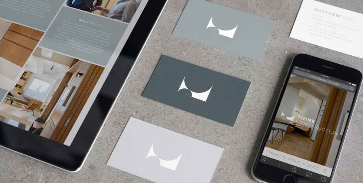 Branding and Web Design for NYC Luxury Construction Firm
