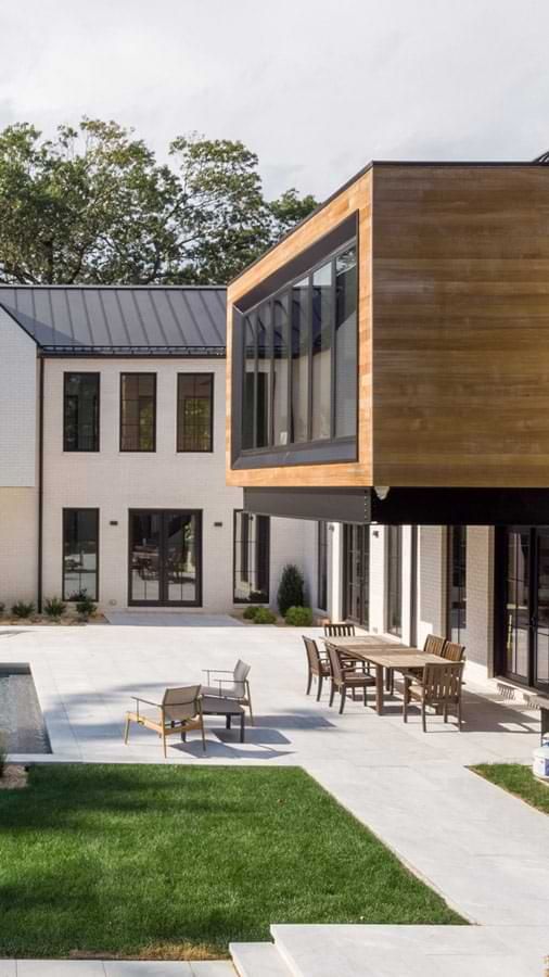 cost study for long island modern farmhouse architecture