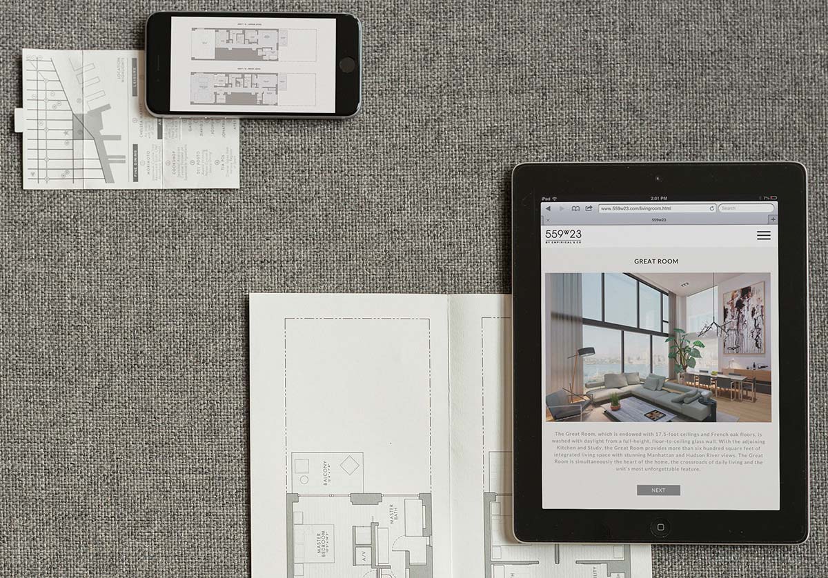 Real Estate Floor Plan Branding Design