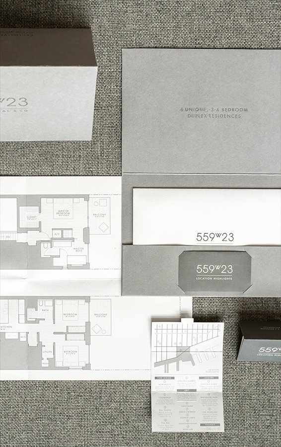 Architecture Brand Design for West Chelsea Real Estate