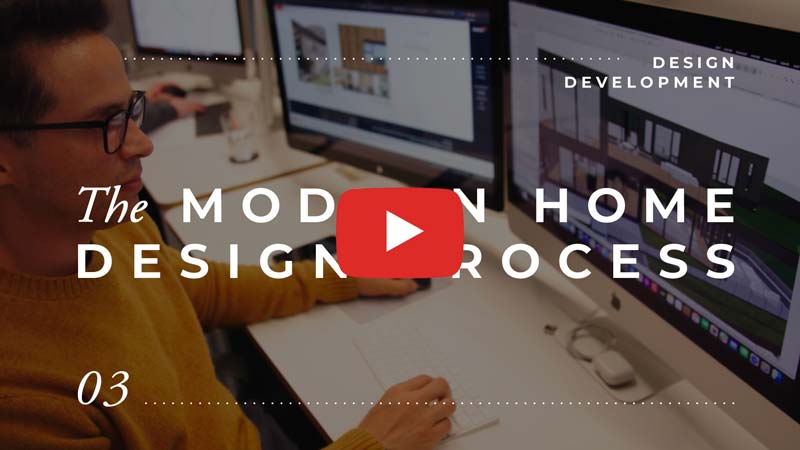 the modern home architectural design process film series: phase three design development