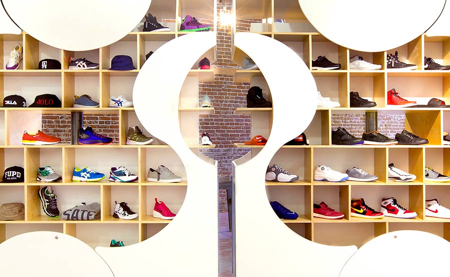 Retail Space Architecture and Art Gallery