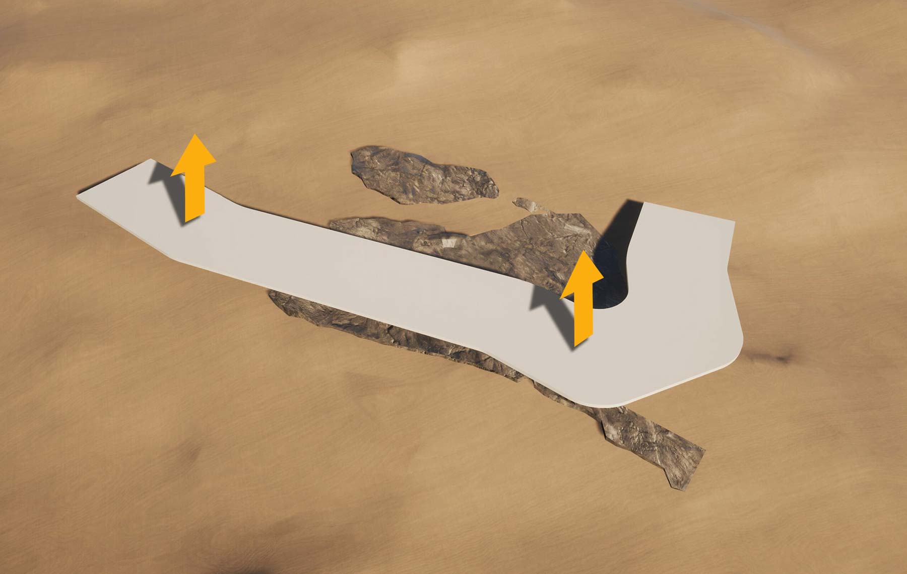 Architectural Diagram from Modern Hudson Valley Home Design