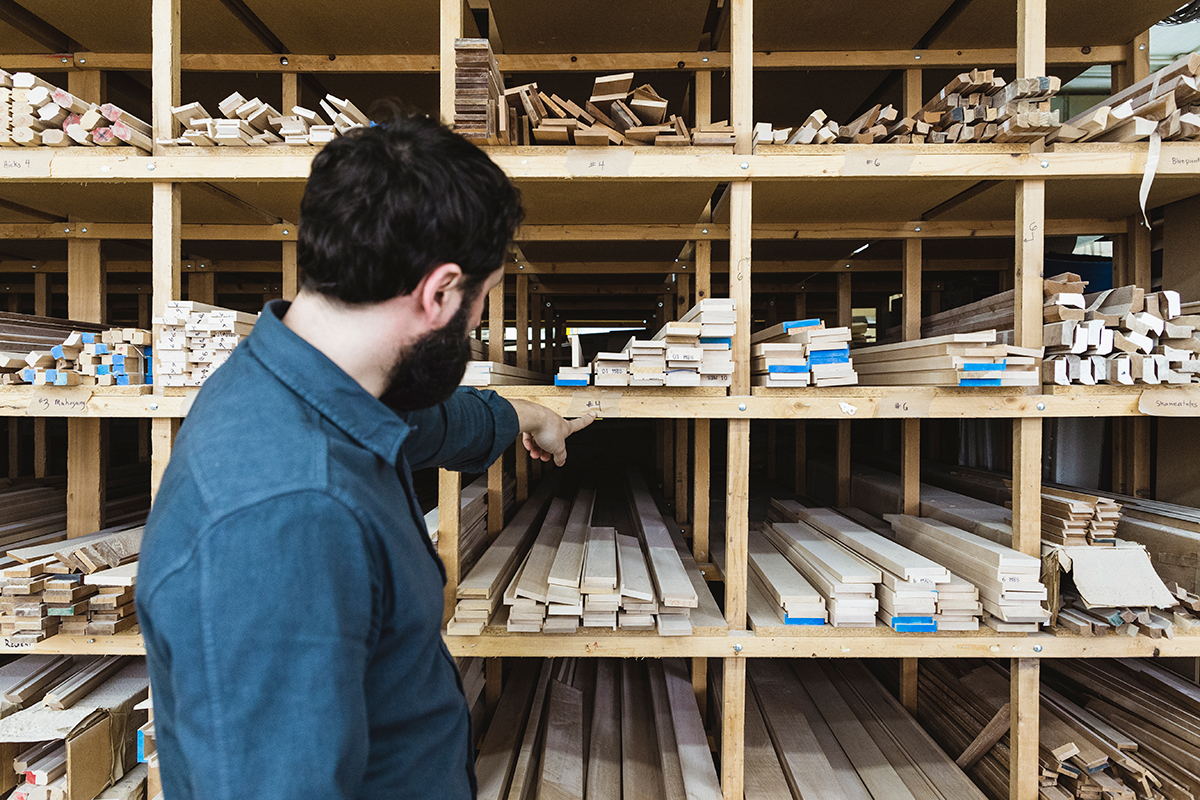 Long Island City Design Studio Visit with Bark Frameworks.