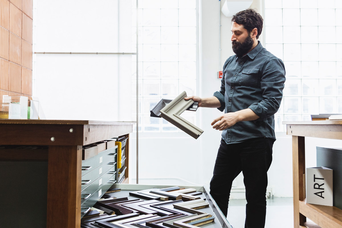 Paul jordan long island city art framing design studio