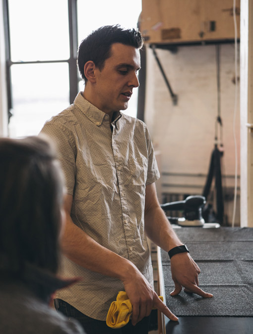 Portrait of Brooklyn Designer John Breznicky