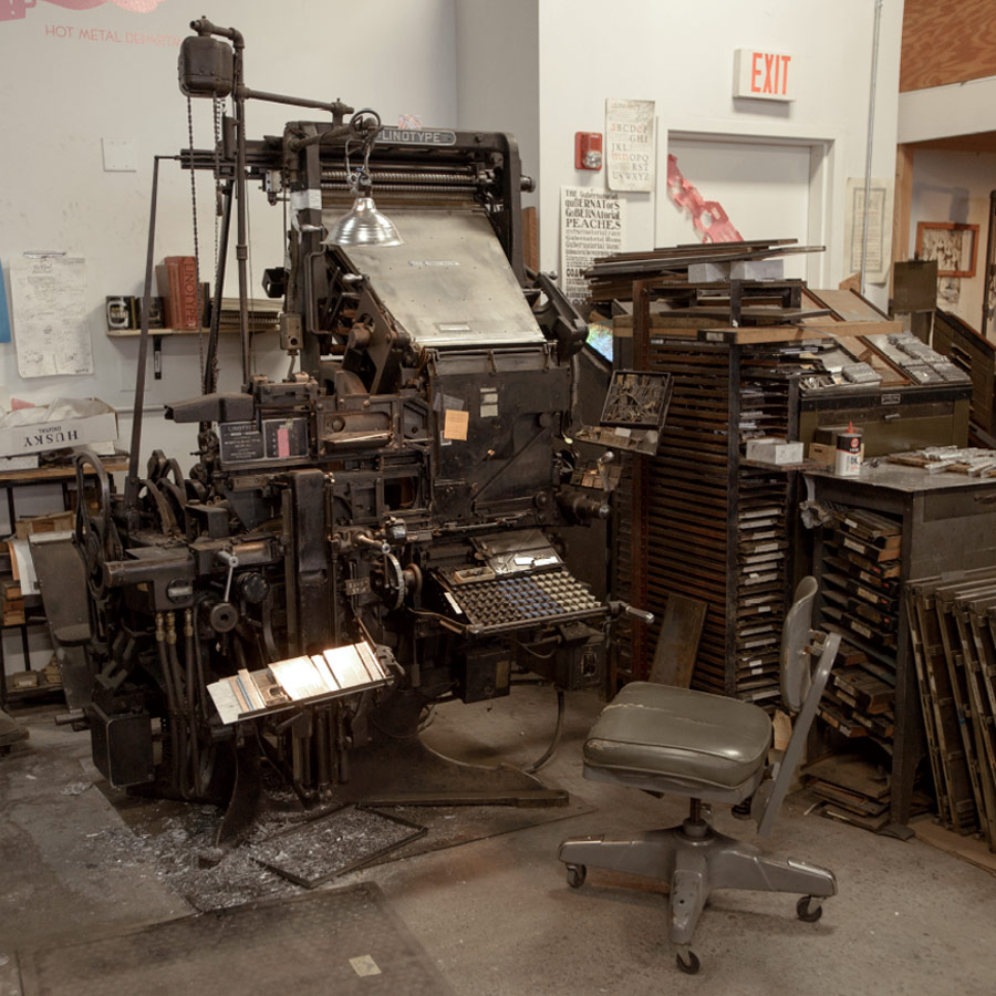 Letterpress Designer Workshop Visit