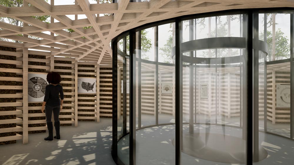 Climate Science Gallery Education Space Architecture