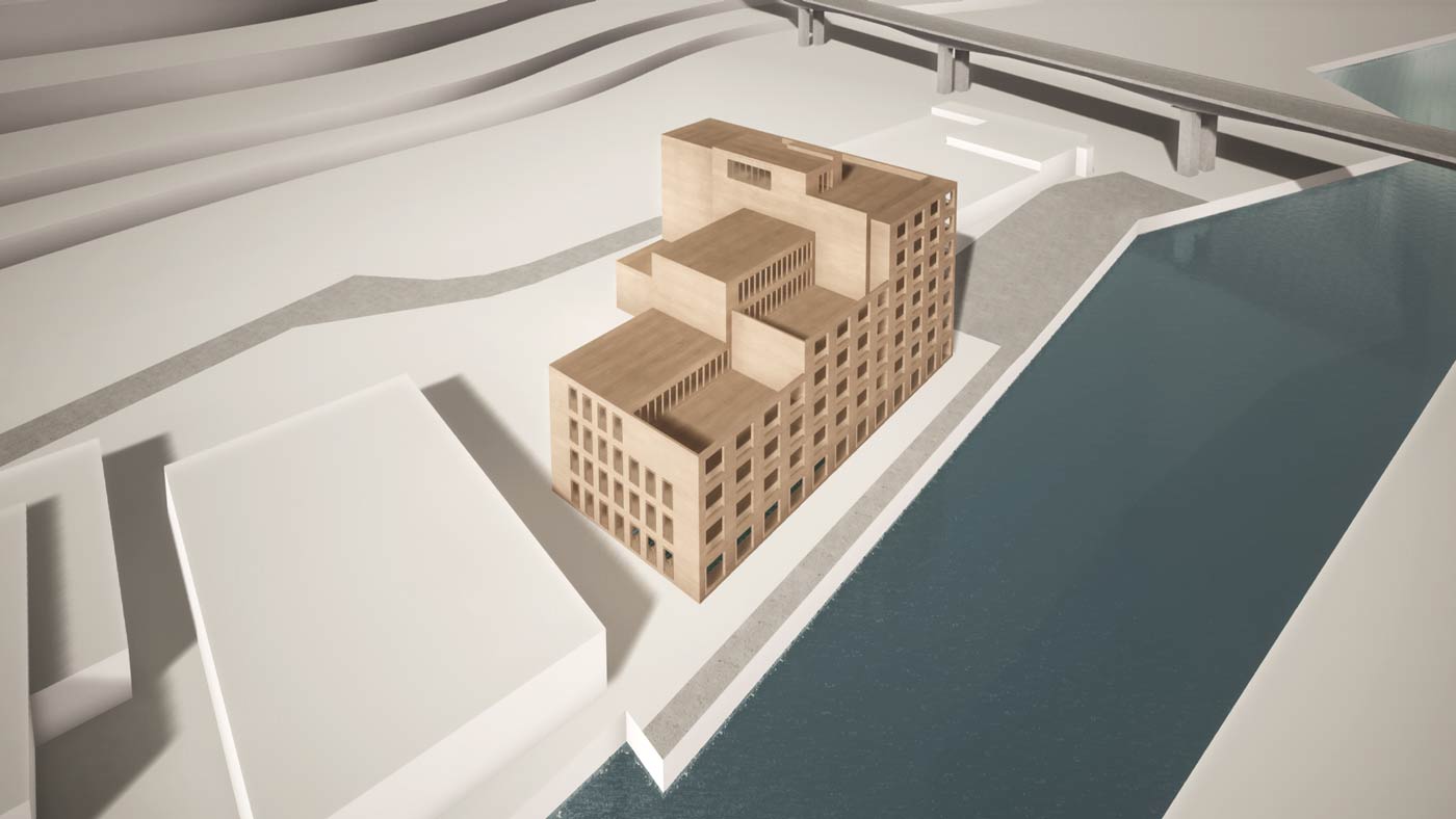 Roslyn NY Modern Condo Development Architecture Design Process Diagram