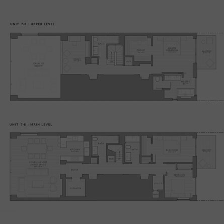 graphic design for architectural floor plans