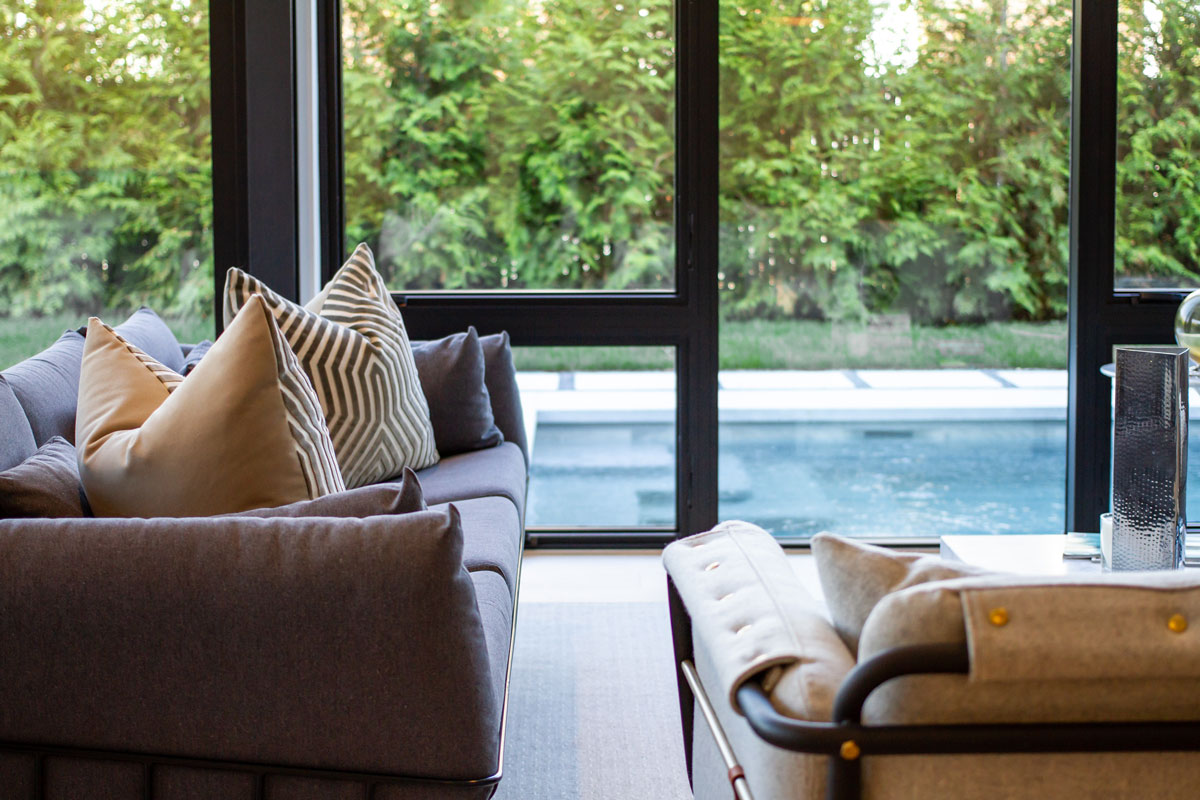 Modern Home for Parents with Easy View of Pool