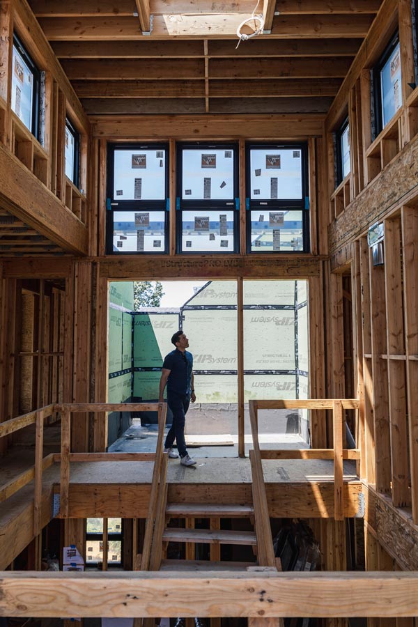 long island modern home construction administration