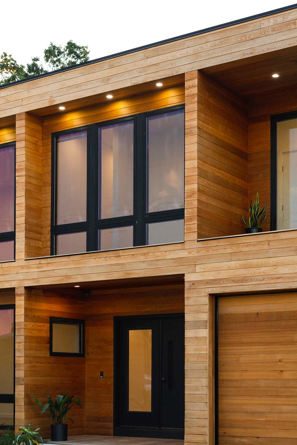 natural wood zen modern home architecture new york
