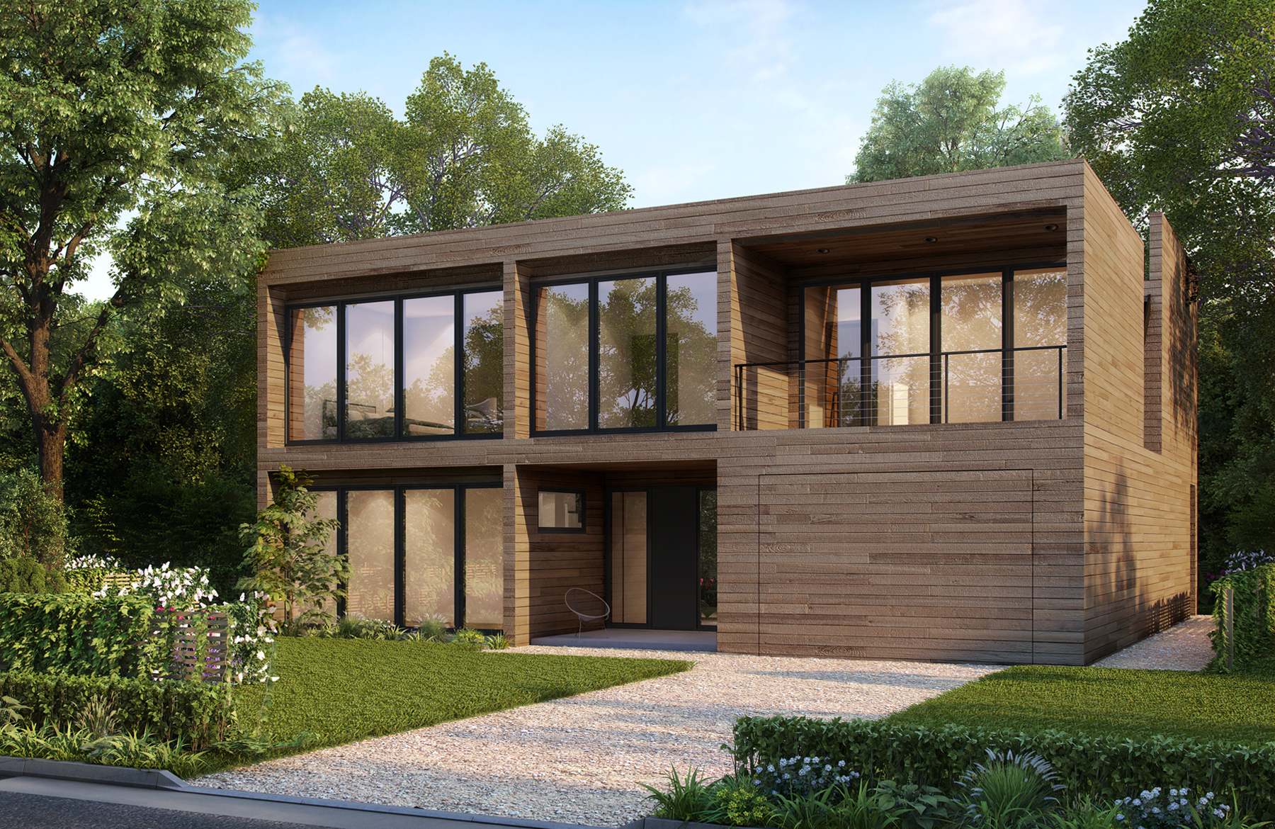 A Lush Modern Long Island Home That Brings the Outdoors In