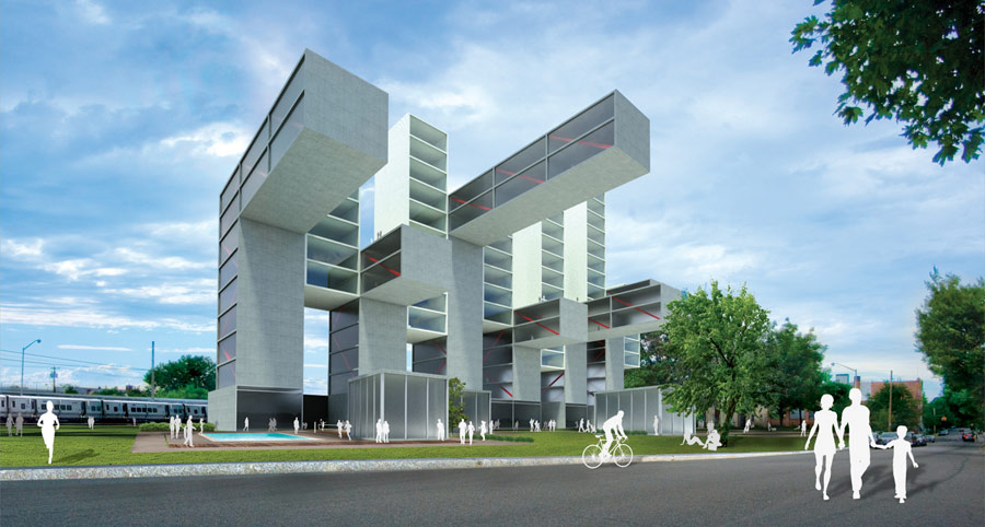 Proposed Sustainable Density at Long Island Train Stations