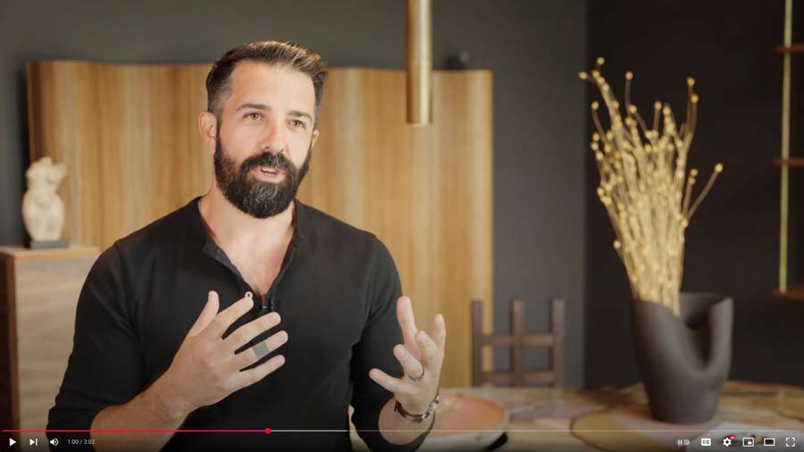 Luxe Magazine Interview of the The Up Studio's Holiday House Interior Design