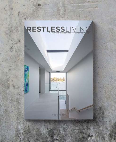 the up studio featured in restless living magazine