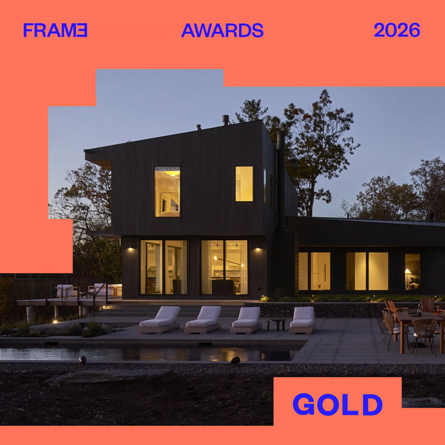 The Up Studio was selected for the Frame Award's Gold recognition