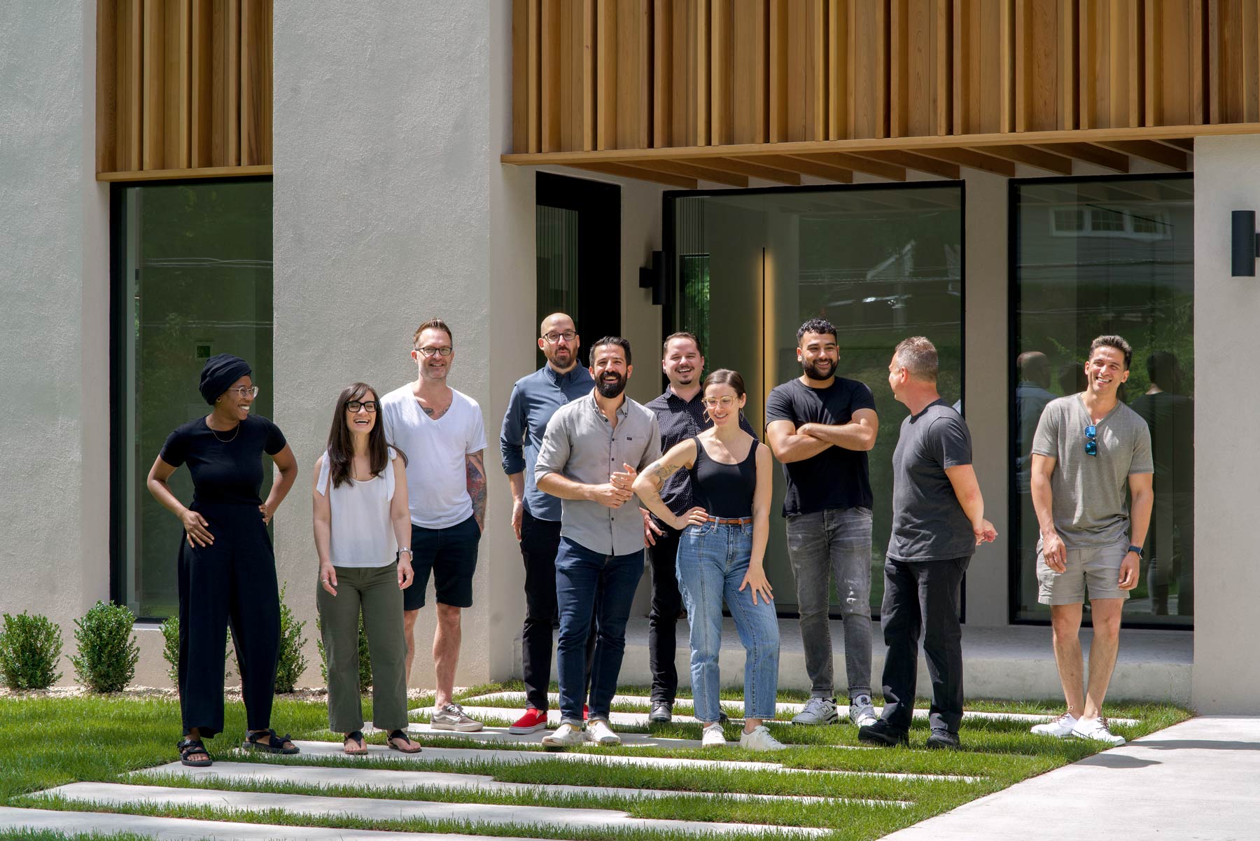the up studio new york modern architecture interior and brand design team portrait