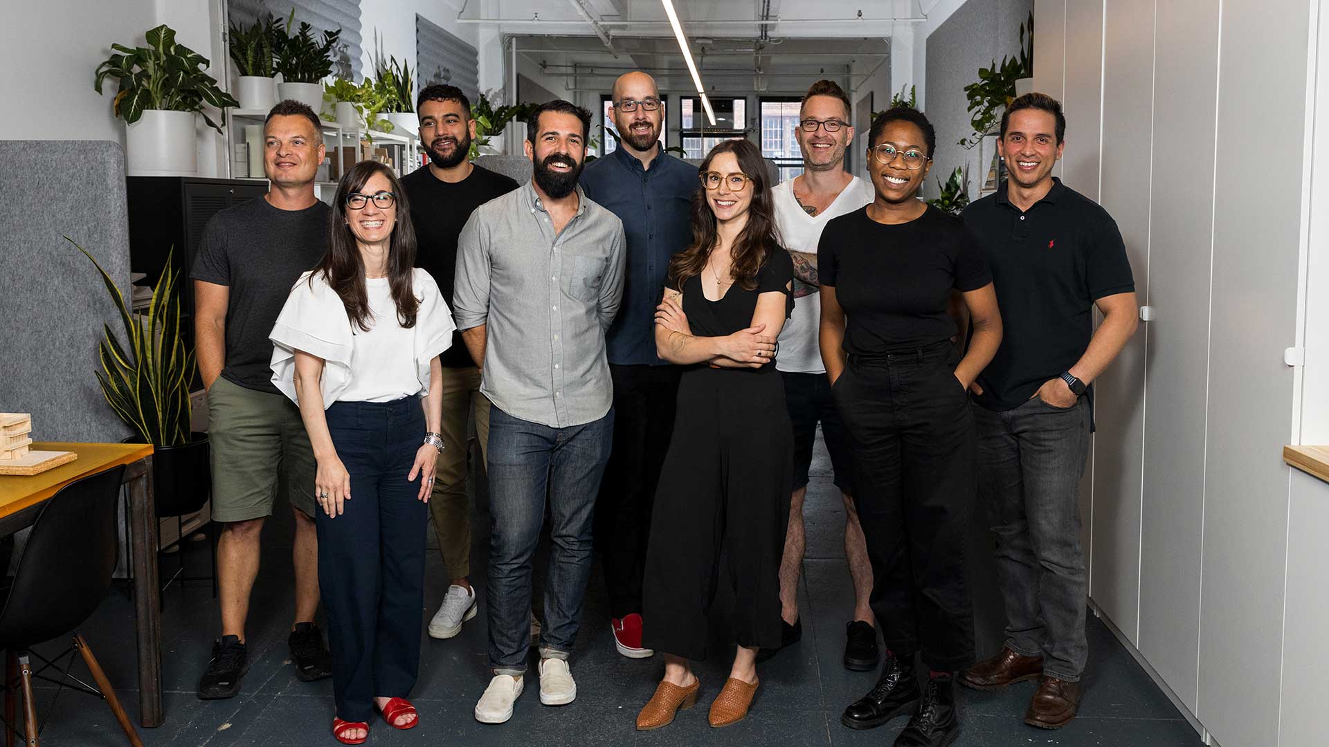 The up studio modern residential architects team portrait
