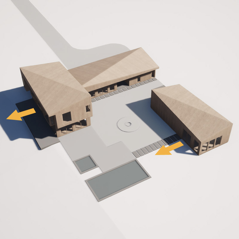 hudson valley modern architecture diagram mountain views