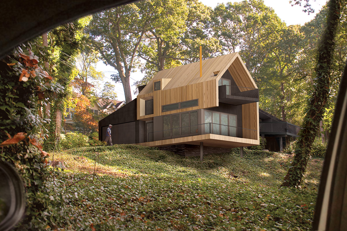 THE UP STUDIO : UPhill House